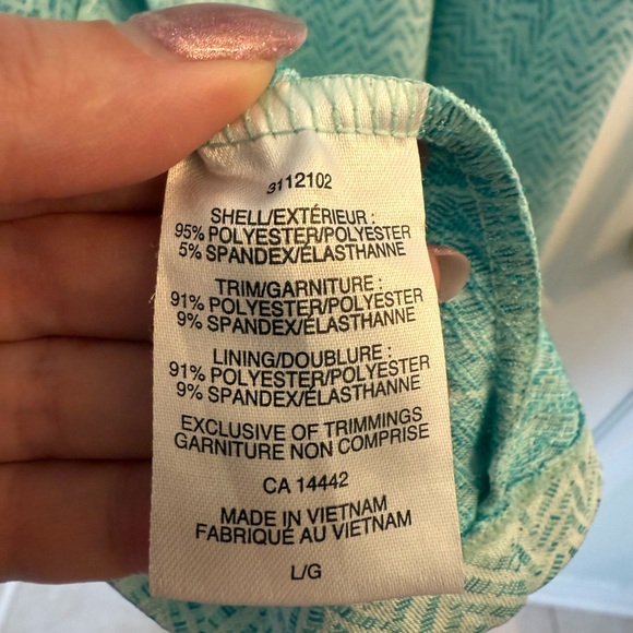 Mondetta Active Dress Tennis Golf Large Mint Green Dress - Picture 7 of 7